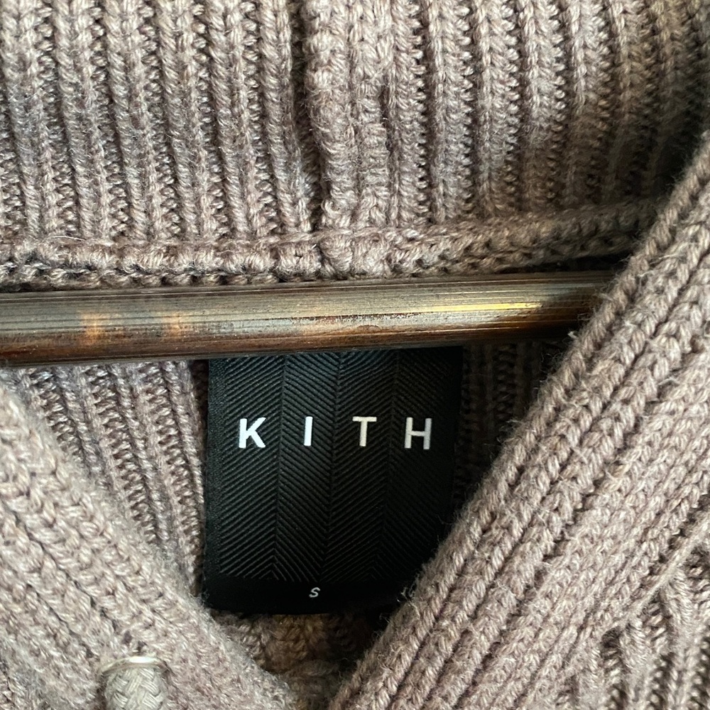 Kith Taupe Ribbed Knit Sweater - Picture 3 of 5